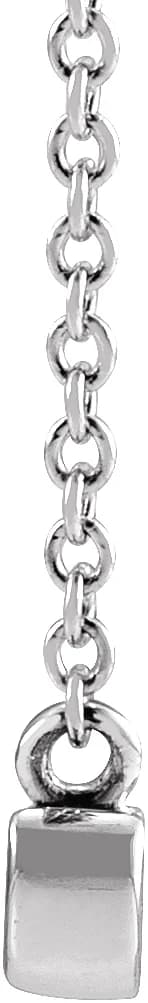 Petite Mama Script Necklace, view 3