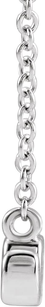 Petite Mom Script Necklace or Center view 2