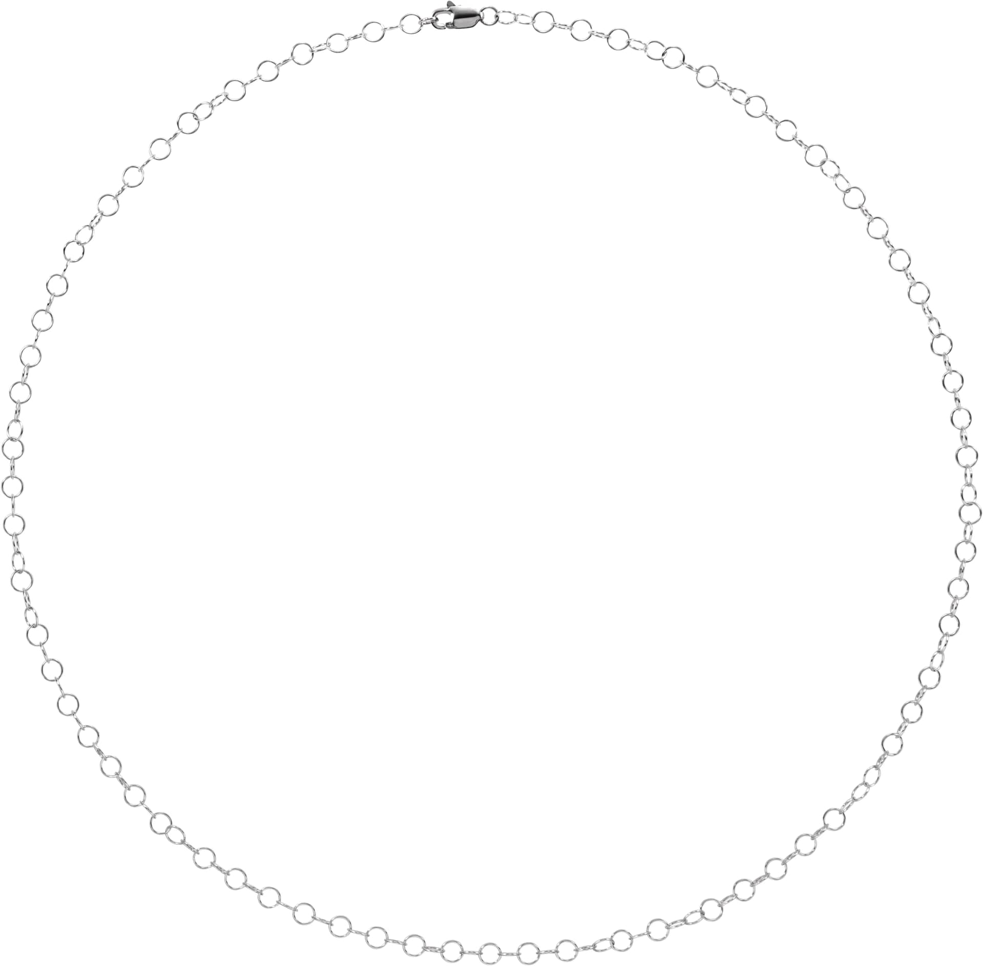 3.5 mm Round Cable Chain, view 3