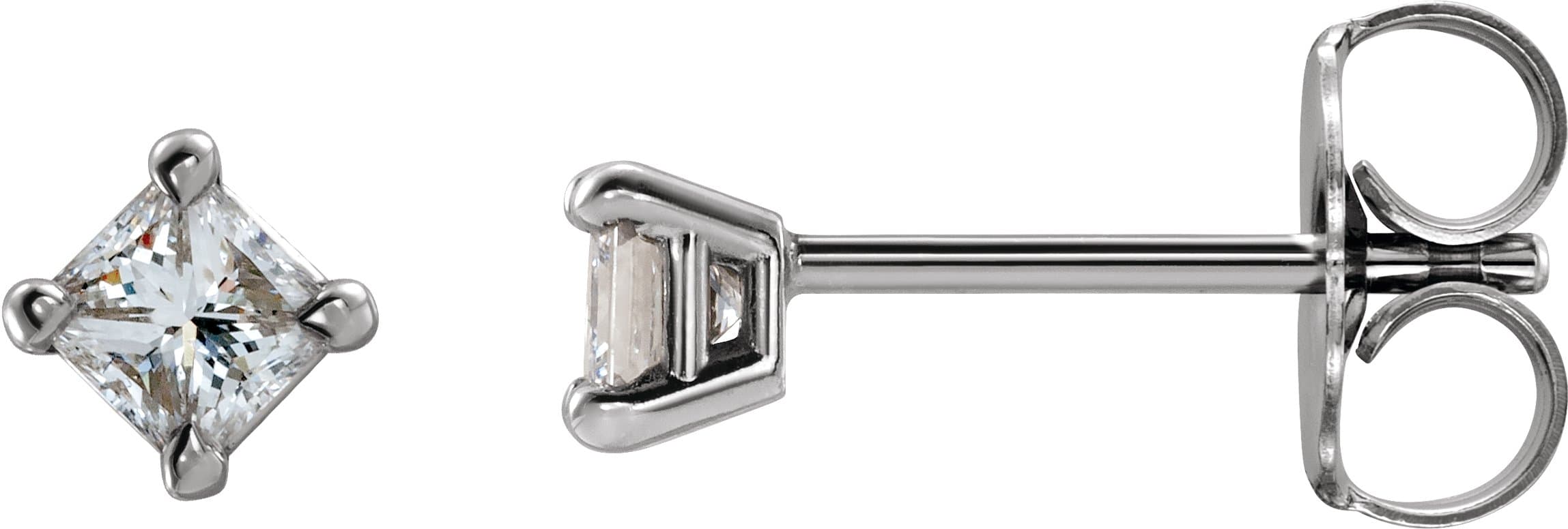 14K Rose 1/2 CTW Natural Diamond Earrings