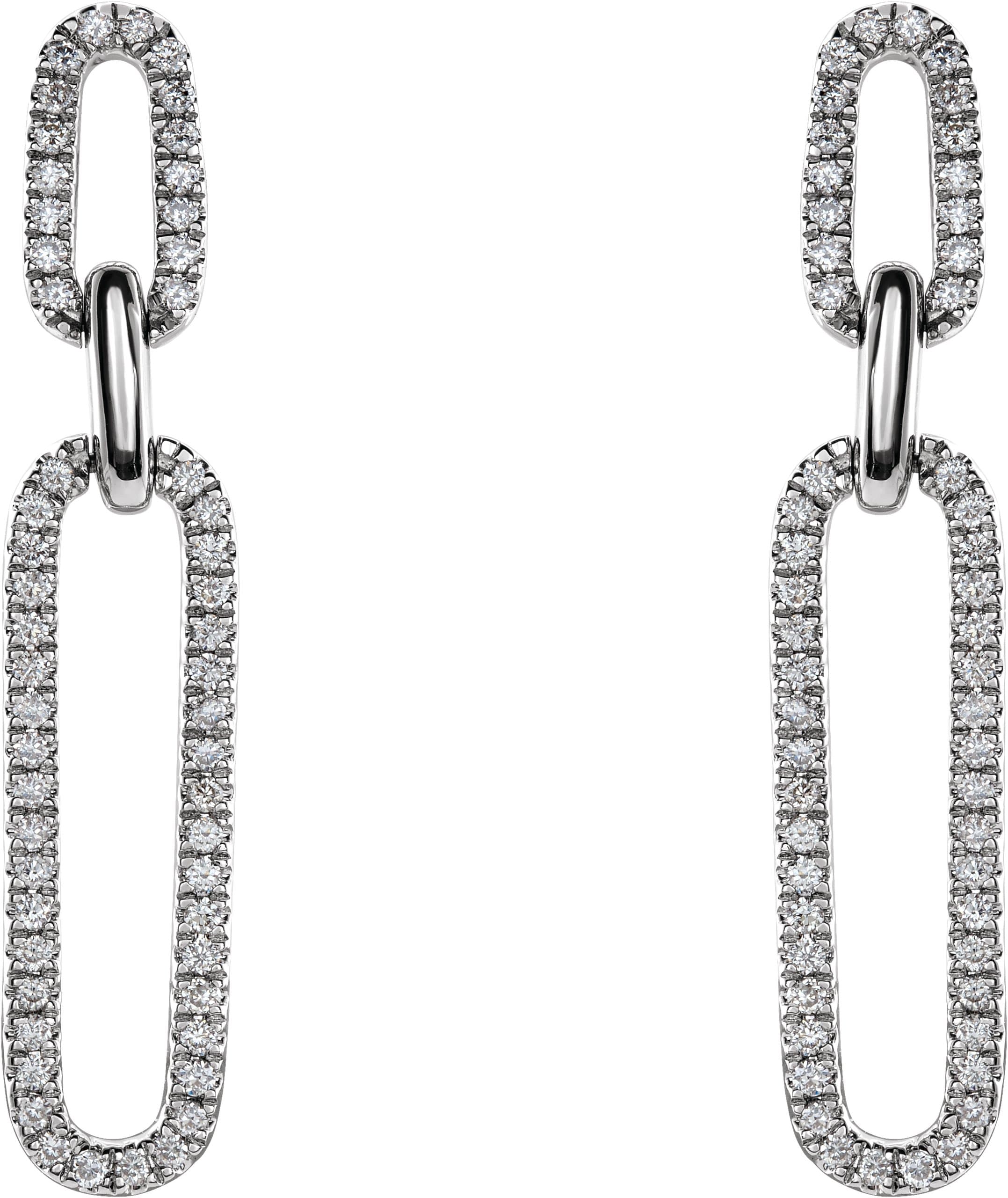 Link Accented Earrings view 2