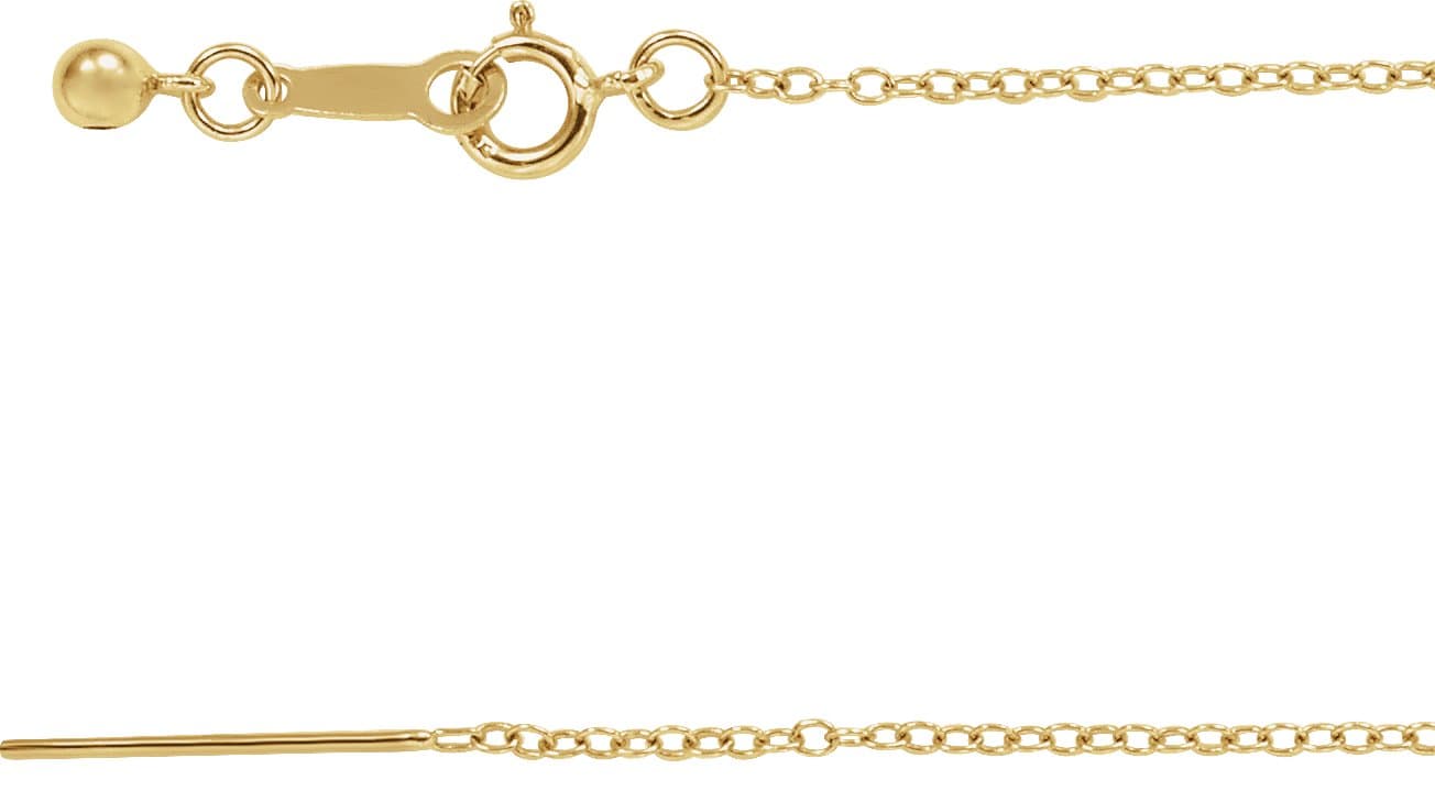 1.1 mm Adjustable Threader Cable Chain view 2