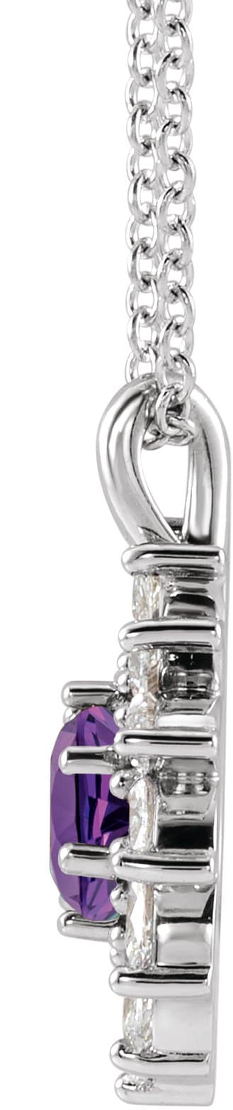 Halo-Style Necklace or Pendant view 2