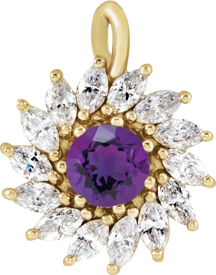 Halo-Style Necklace