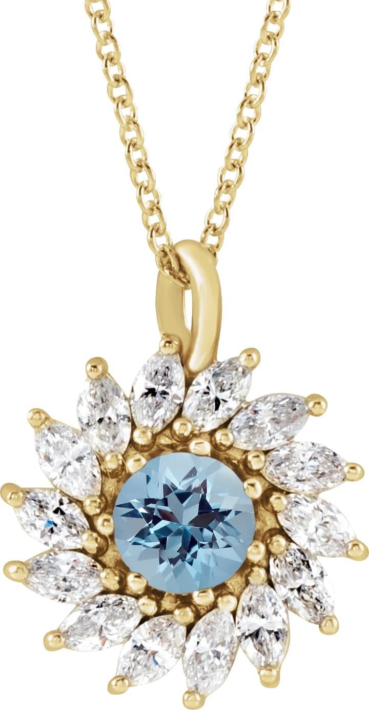 Halo-Style Necklace