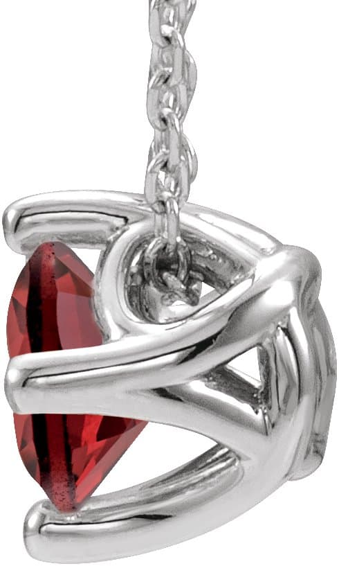 Solitaire Necklace or Slide Pendant view 2
