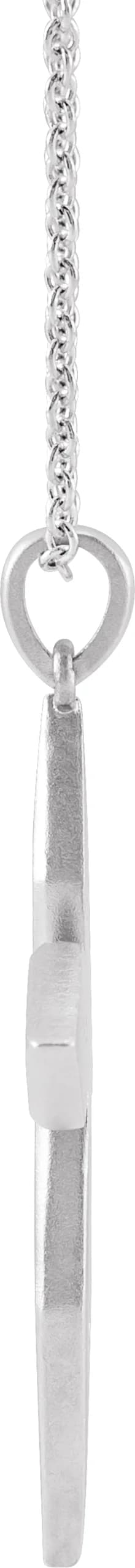 Accented Cross Necklace, view 3