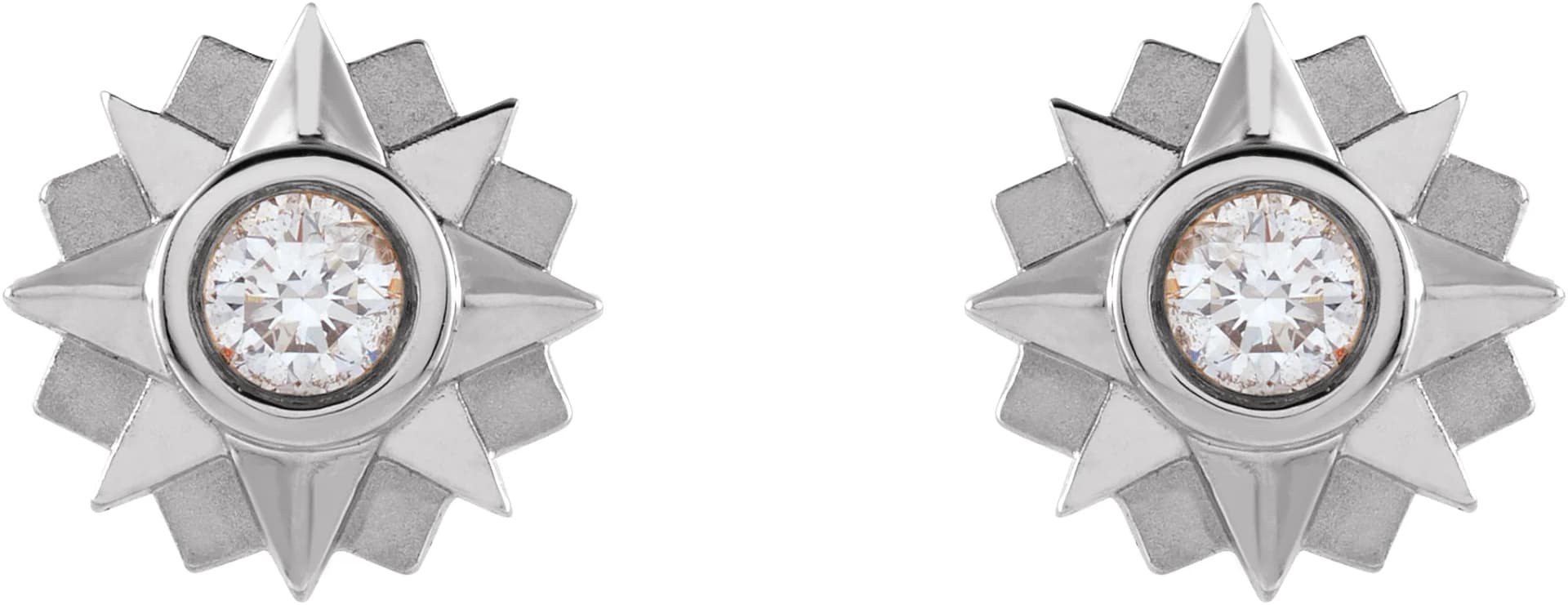 Sun Earrings, view 3