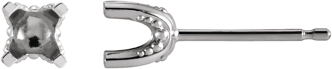 Sterling Silver 1/3 CTW Natural Diamond Stud Earrings