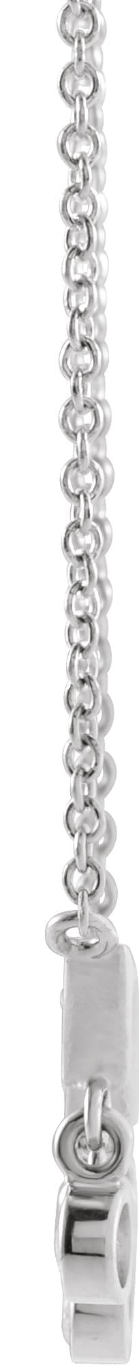 Fringe Bar Necklace or Center view 2