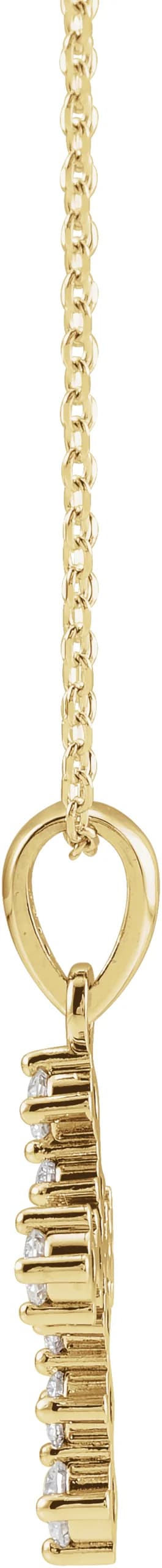 Cross Necklace, view 3