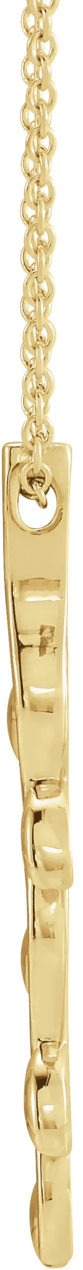 Family Bar Necklace, view 3