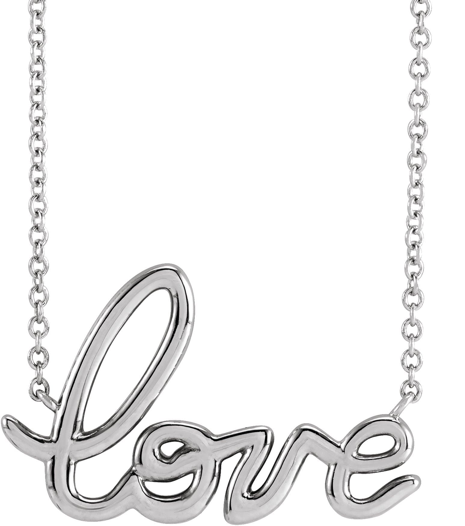 14K Rose Love 16 Necklace