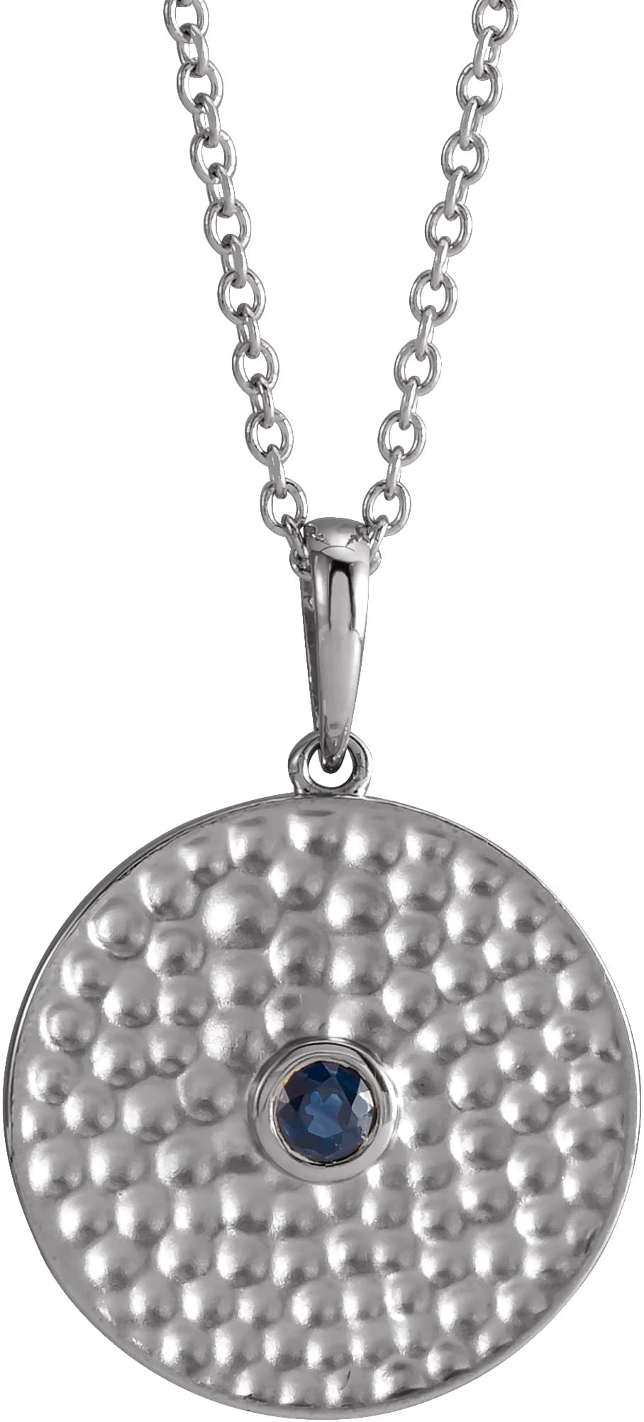 Beaded Disc Necklace, view 2