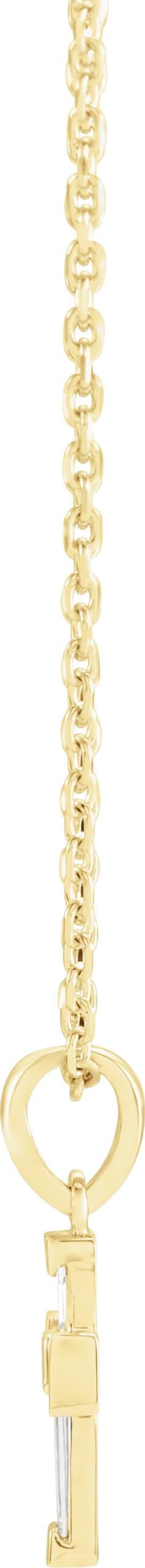 Accented Cross Necklace or Pendant view 2