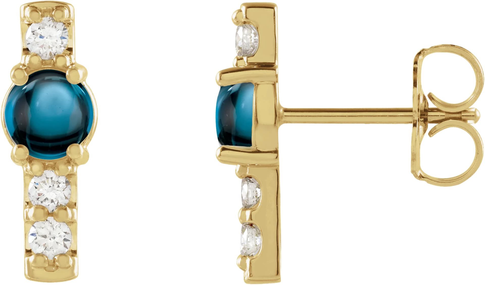 Accented Bar Earrings
