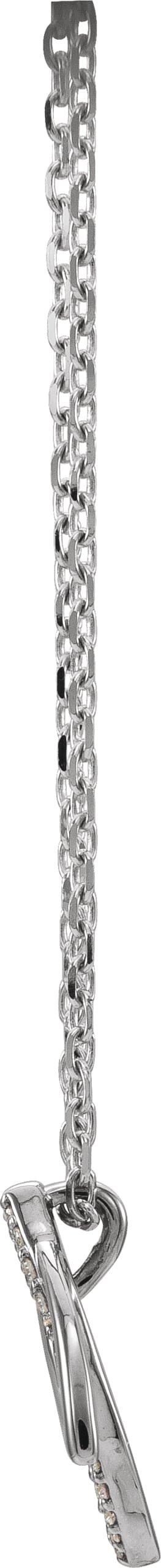 Double Leaf Necklace or Pendant view 2