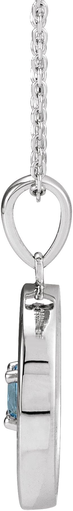 Accented Disc Necklace or Pendant view 2