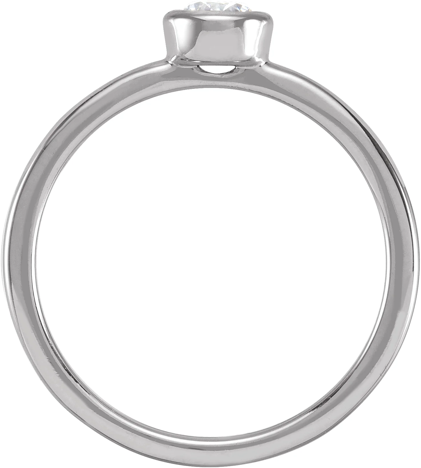 Bezel-Set Ring, view 3