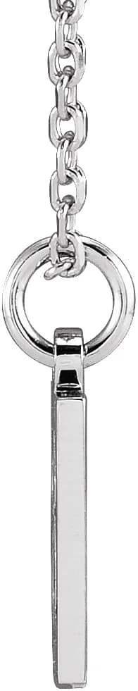Pierced Numeral Necklace, view 3