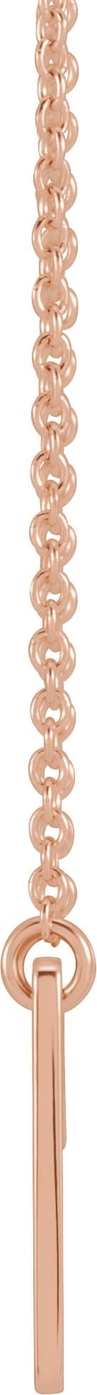 Pierced Cross Necklace or Center view 2