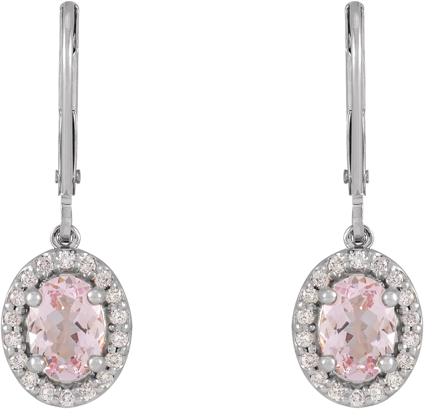 Halo-Style Earrings, view 3