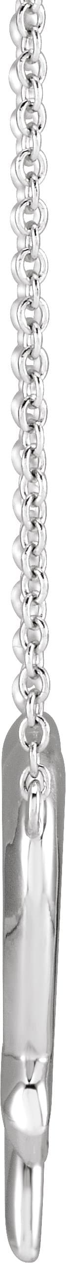 Cross & Heart Necklace or Center view 2