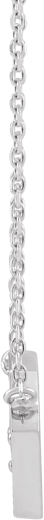 Tiny Diamond Necklace, view 3