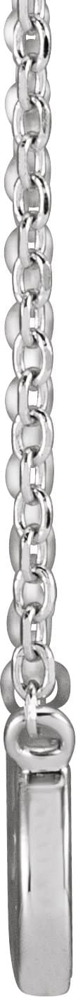 Infinity-Inspired Faith Necklace or Center view 2