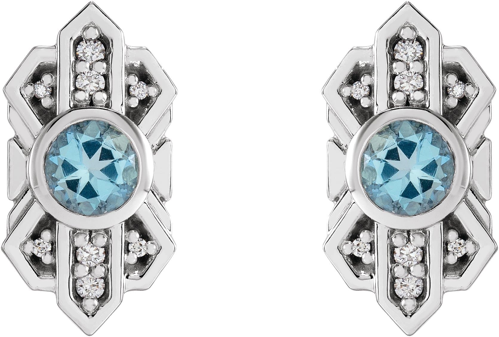 Art Deco Earrings view 2