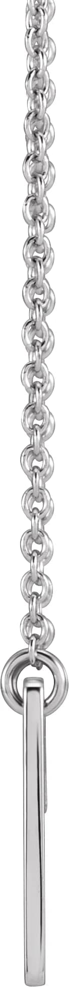 Pierced Cross Necklace, view 3