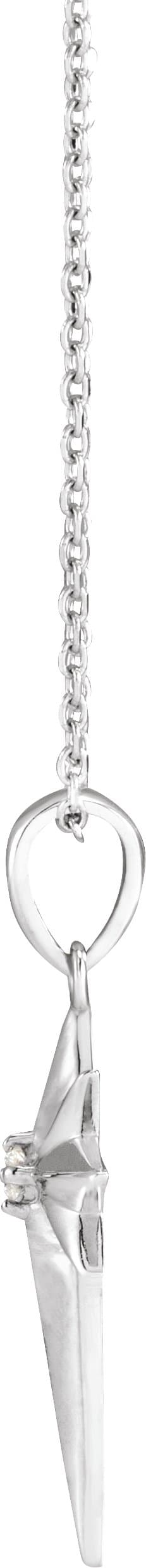 Star Cross Necklace or Pendant view 2