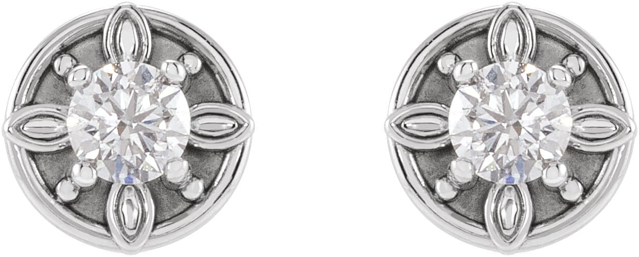 Floral-Inspired Earrings view 2