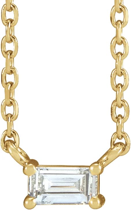 Solitaire Necklace