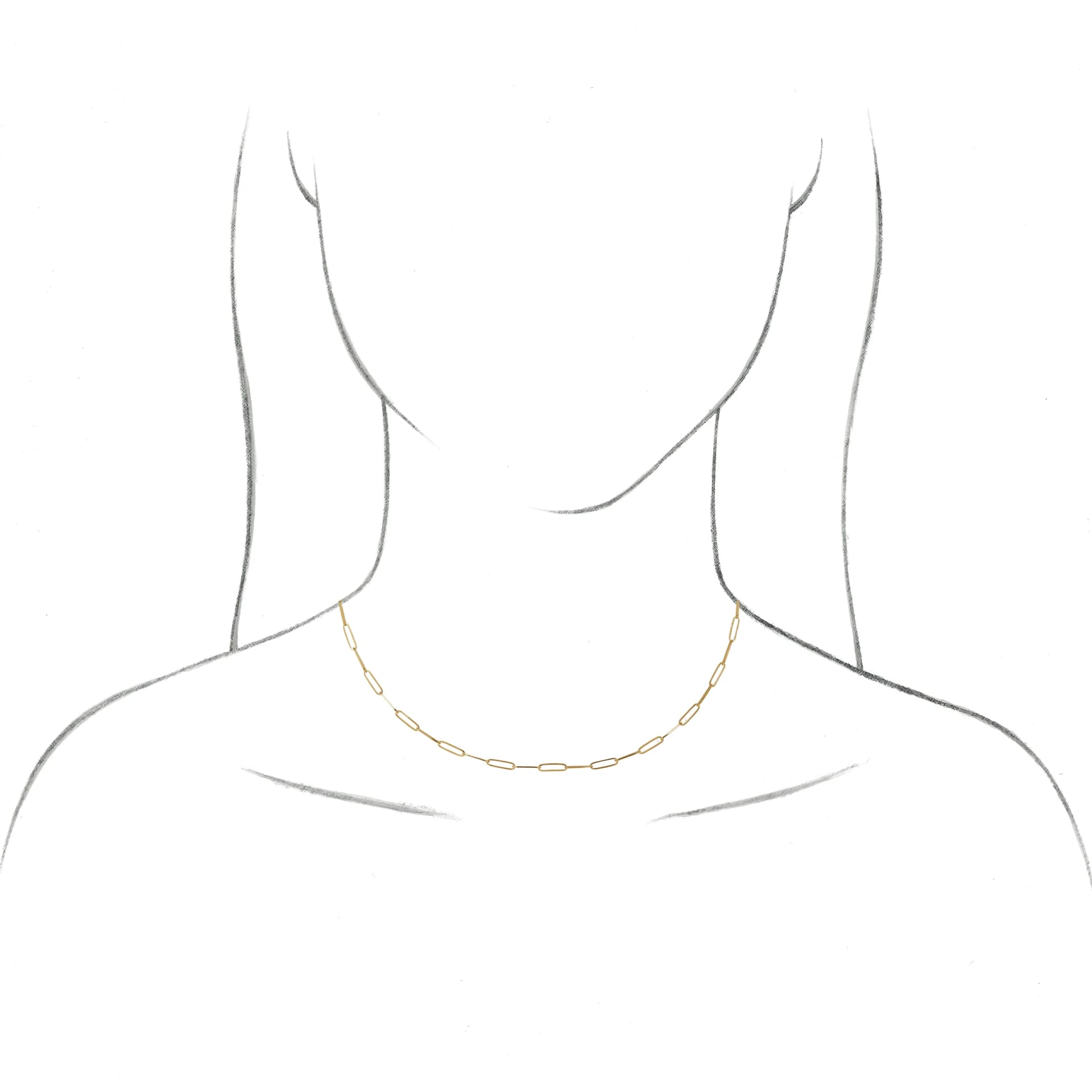 2.6 mm Paperclip-Style Chain, view 4
