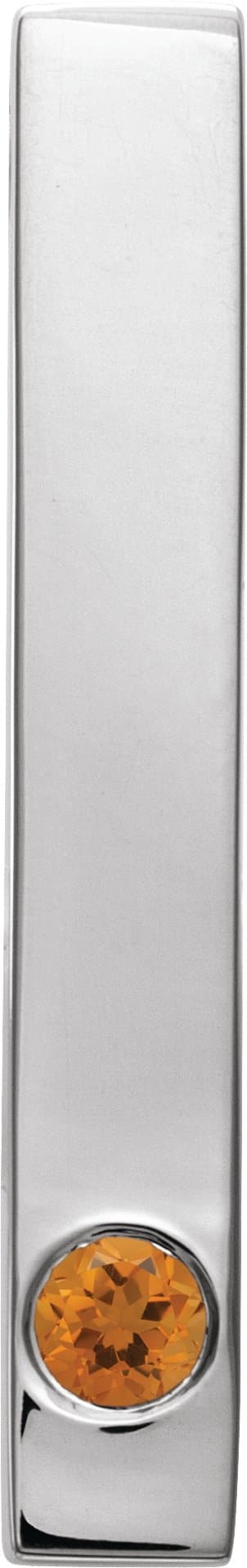 Family Engravable Bar Pendant view 1