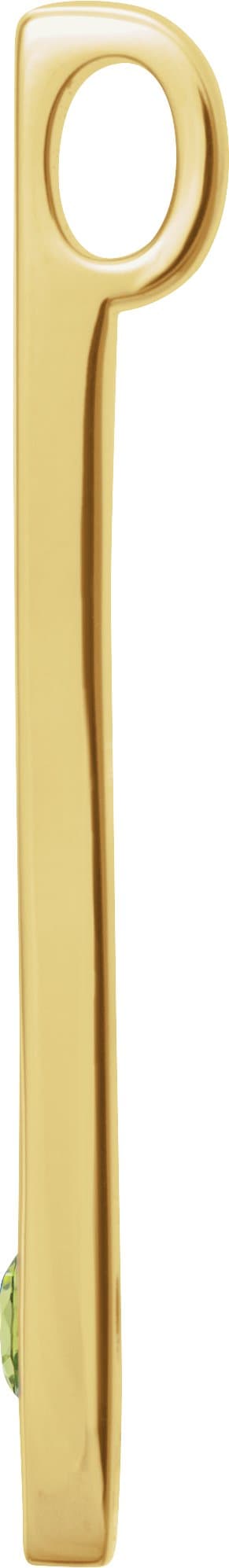 Family Engravable Bar Pendant view 2