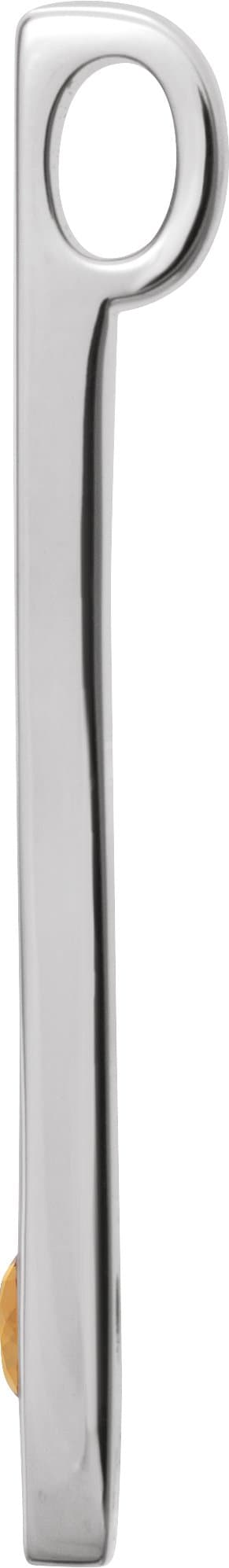 Family Engravable Bar Pendant view 2