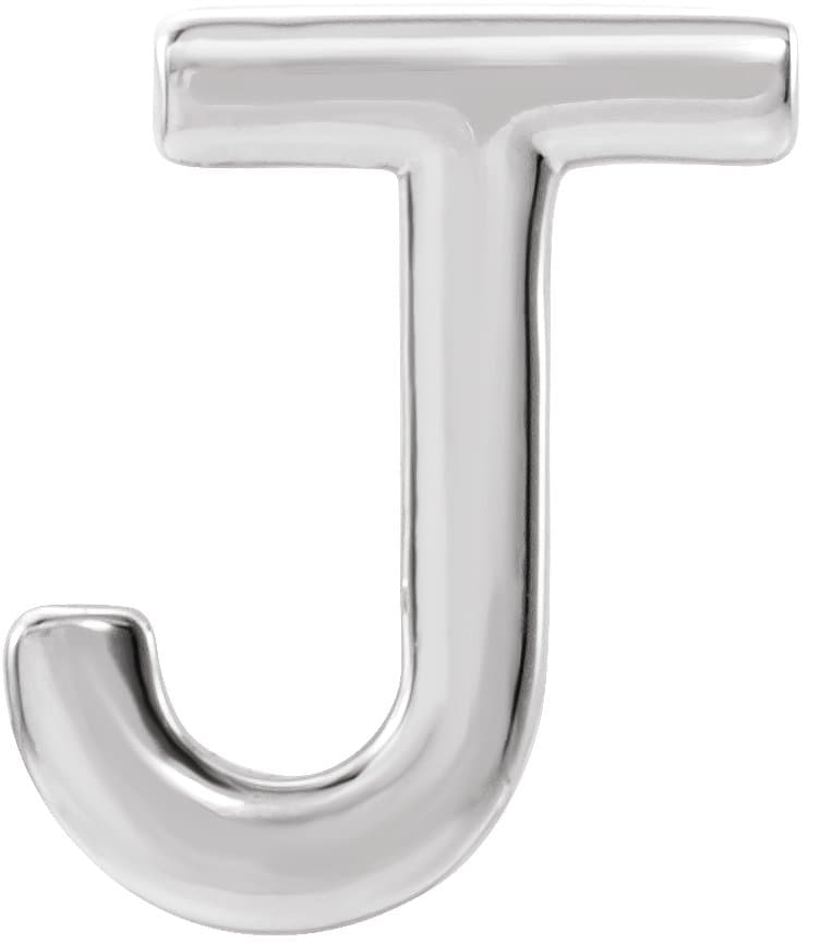 Single Initial Earring view 1