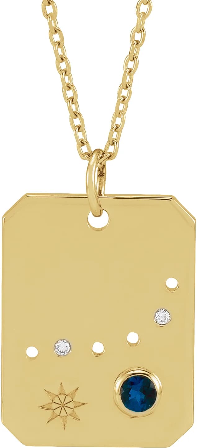 Zodiac Constellation Necklace