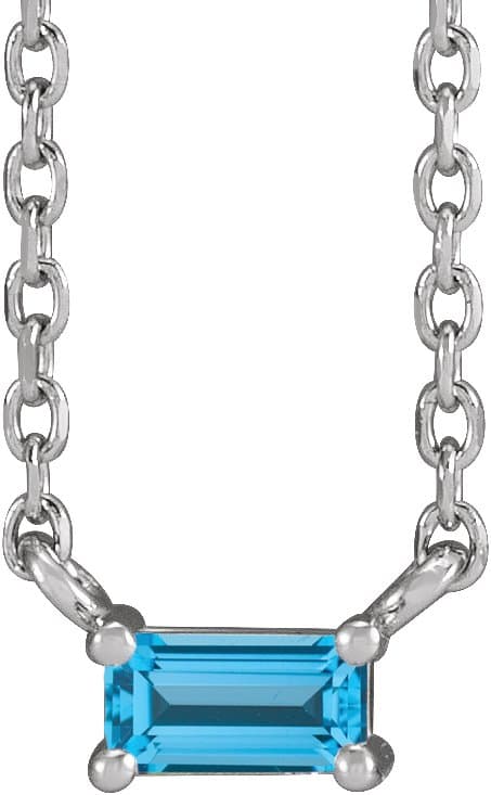 14K Rose .07 CT Natural Diamond Solitaire 16 Necklace
