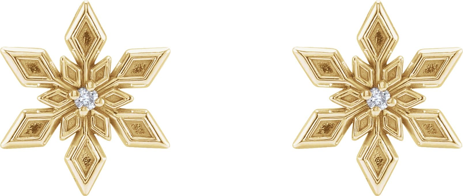 Snowflake Earrings view 2