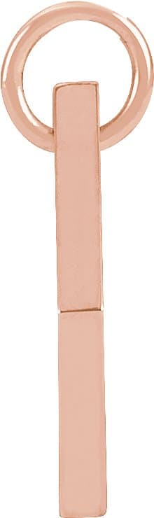 Engravable Rhombus Necklace or Pendant view 2
