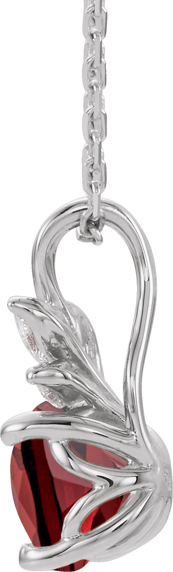 Accented Floral Necklace or Pendant view 2