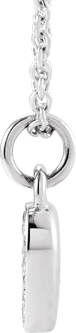 Petite Pavé™ Accented Numeral Necklace, view 3