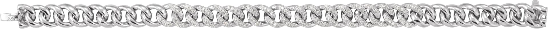 Accented Curb Bracelet, view 3
