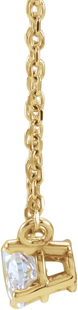 Solitaire Necklace view 2
