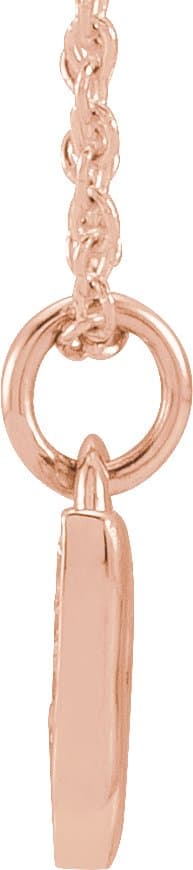 Petite Music Note Necklace view 2