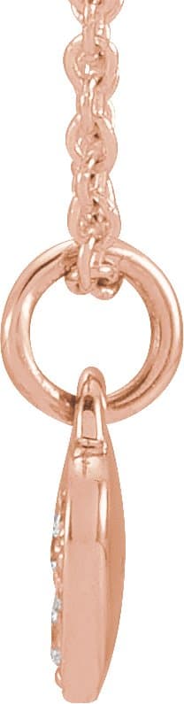 Petite Heart Necklace view 2