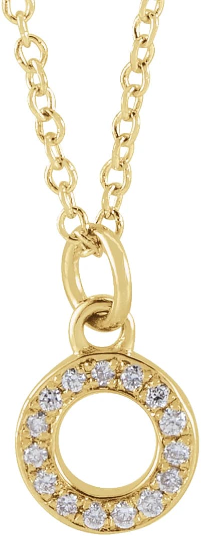 Petite Initial Necklace
